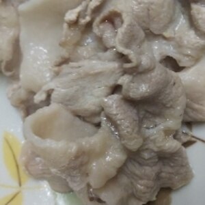 ご飯がすすむ！簡単 豚バラ薄切り肉の生姜煮